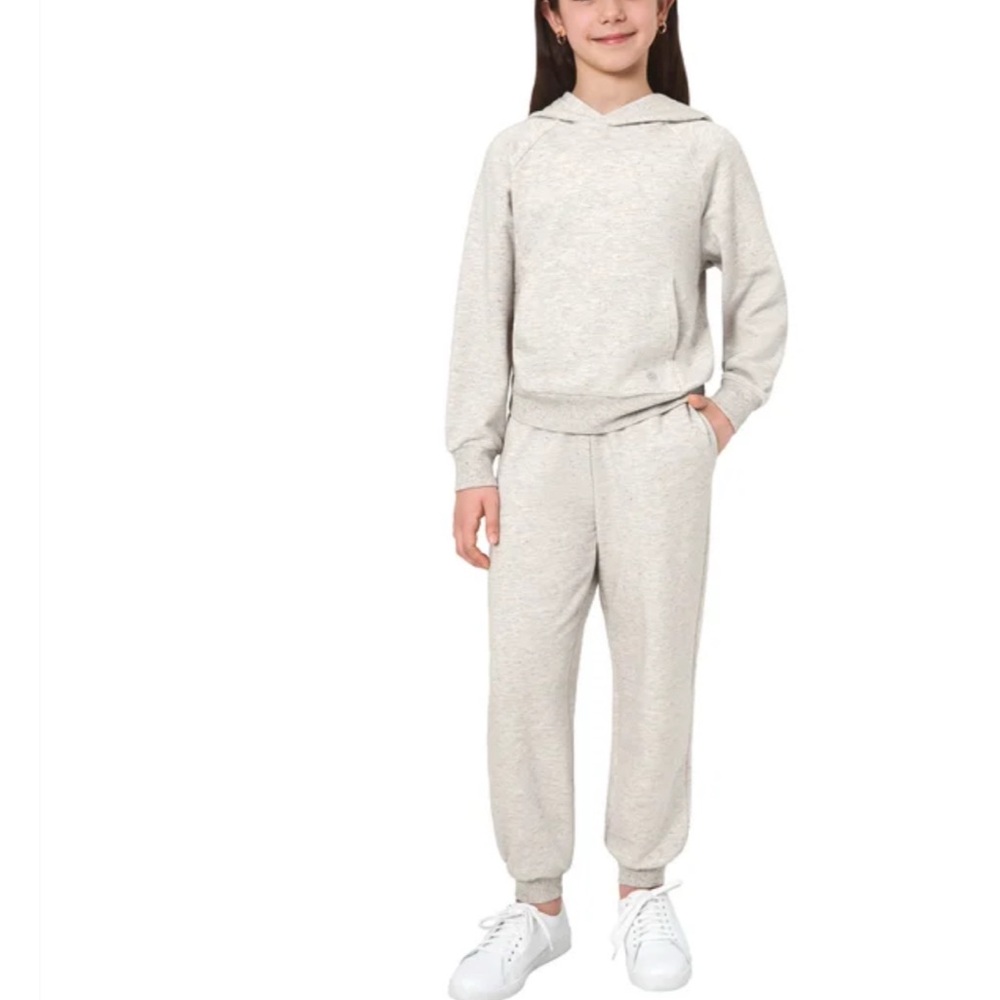 Kids Beige Sweatpants